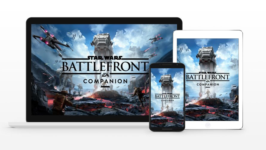 L’application compagnon de Star Wars Battlefront est disponible