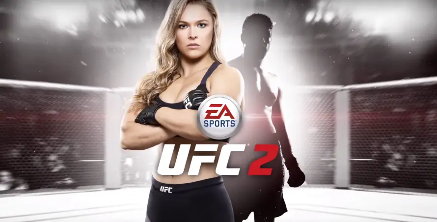 Ronda Rousey sur la jaquette d’EA SPORTS UFC 2