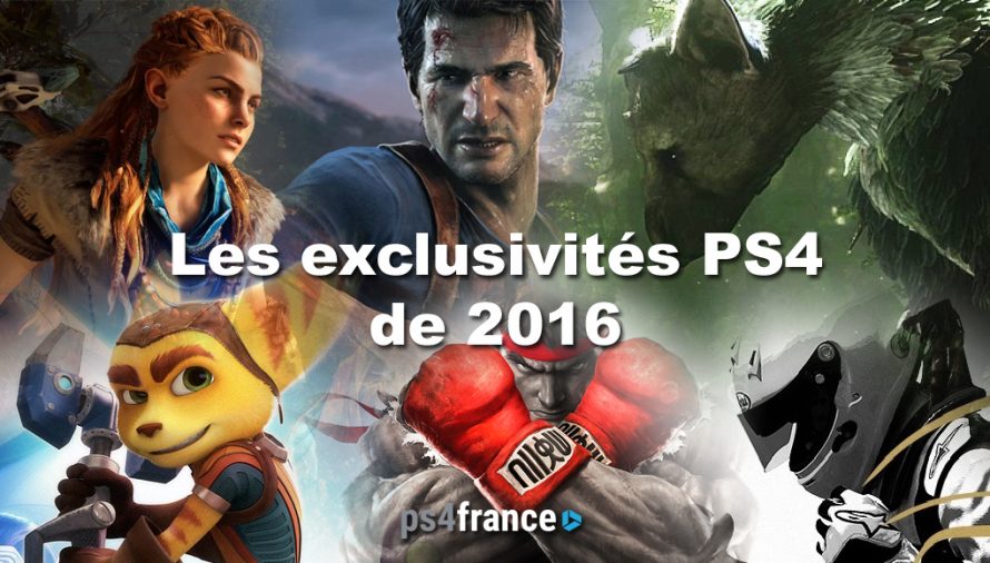 Les exclusivités PS4 à venir pour 2016