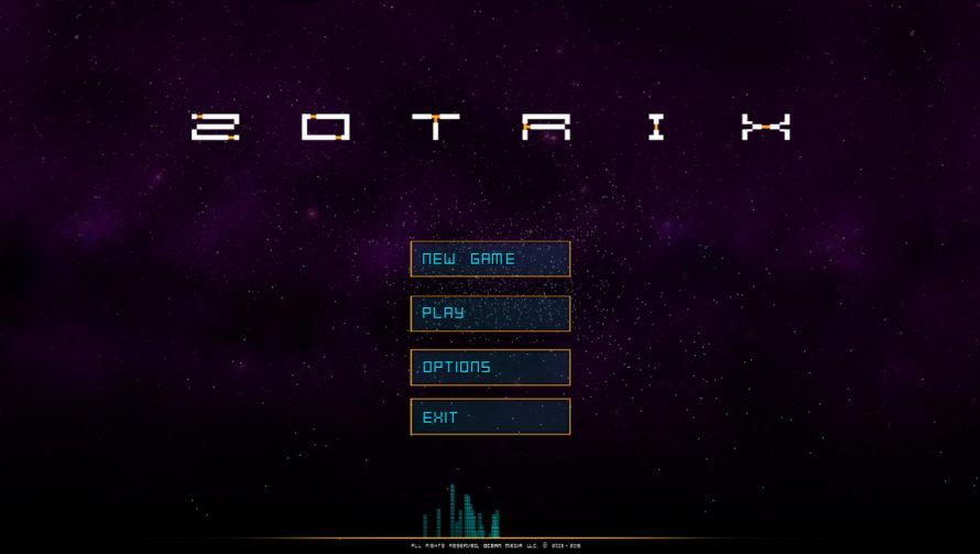 Le shoot’em up Zotrix arrive sur PS4