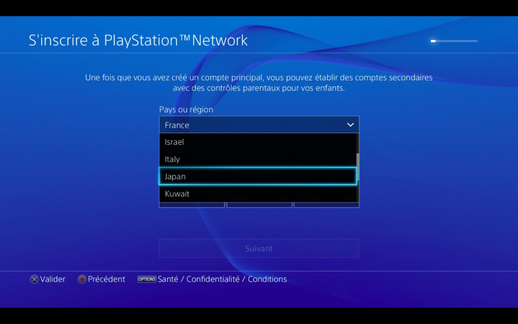 Tuto PSN Jap 7