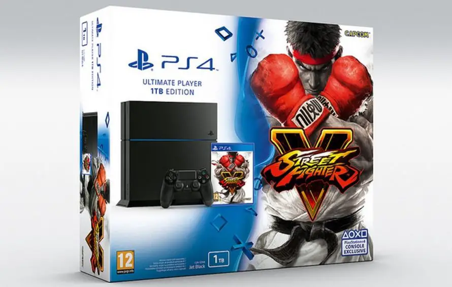 Un pack PS4 1To avec Street Fighter V annoncé