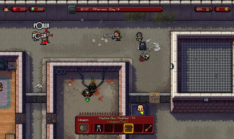 The Escapists The Walking Dead arrive en Février sur PS4