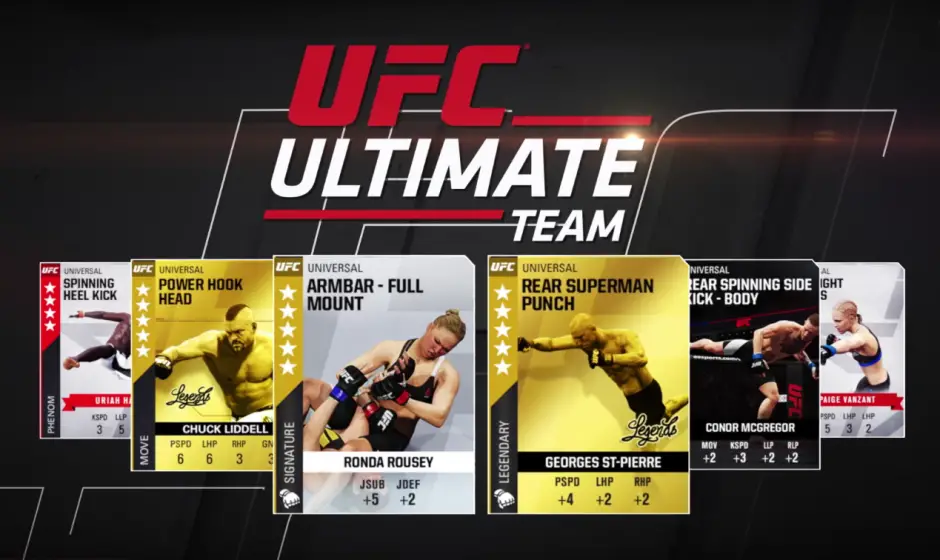 Le mode Ultimate Team s'invite dans EA SPORTS UFC 2