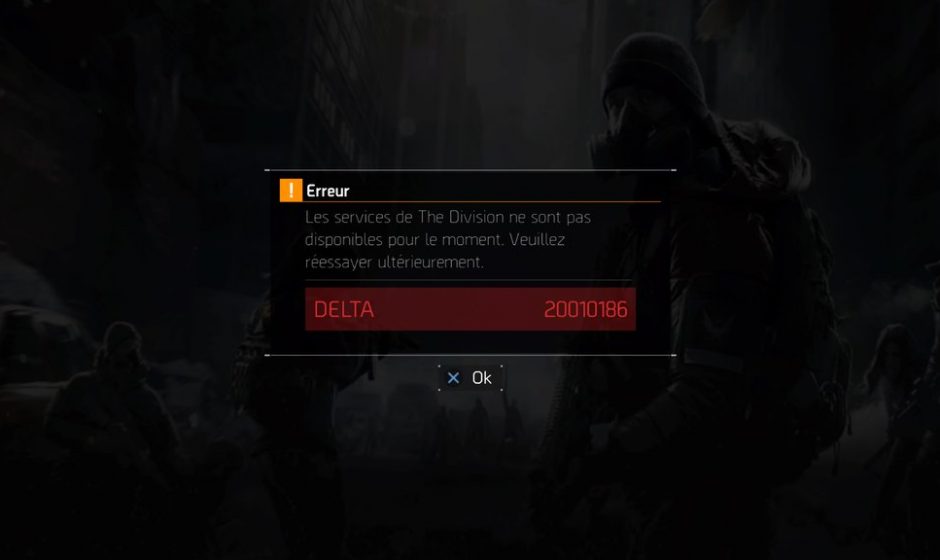 Les serveurs de The Division en maintenance toute la matinée