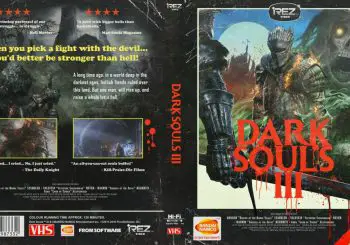 Dark Souls 3 s'offre une jaquette alternative style VHS