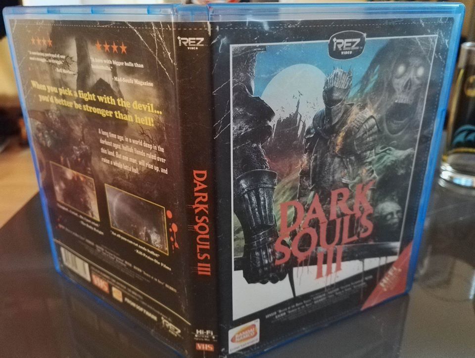 Dark Souls 3 s'offre une jaquette alternative style VHS JVFrance