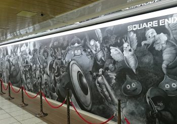 Une station de métro japonaise aux couleurs de Dragon Quest Heroes II