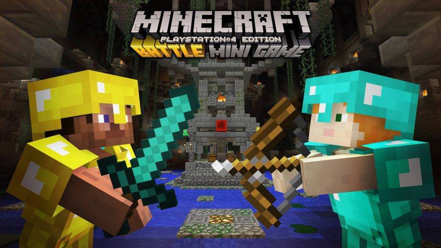 Minecraft: Battle Mini Game arrive sur PS4