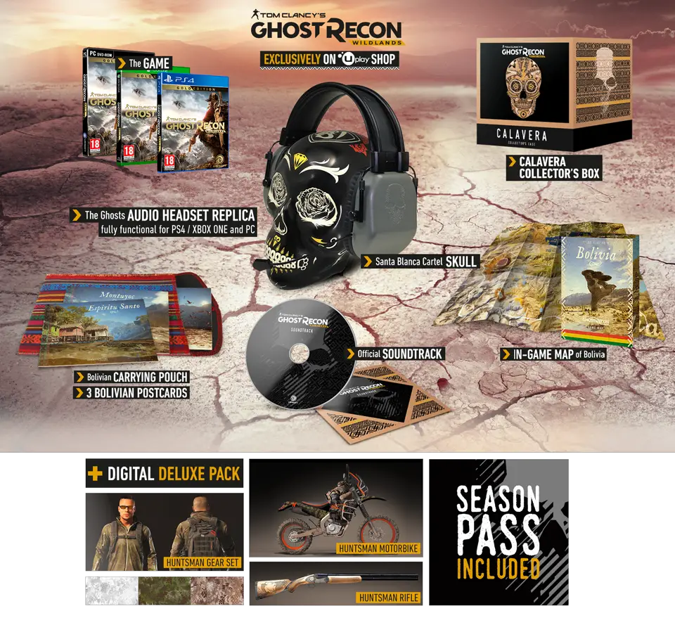 ghost recon wildland collector edition