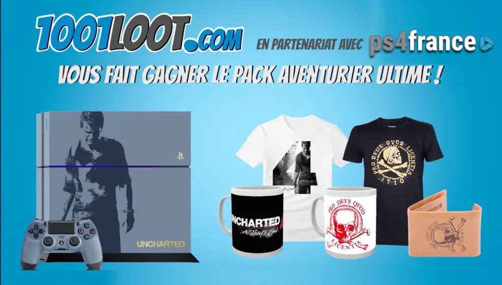 concours uncharted 4 ps4