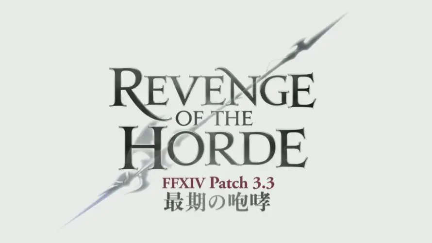 Final Fantasy XIV: Nouveau trailer pour Revenge of the Horde