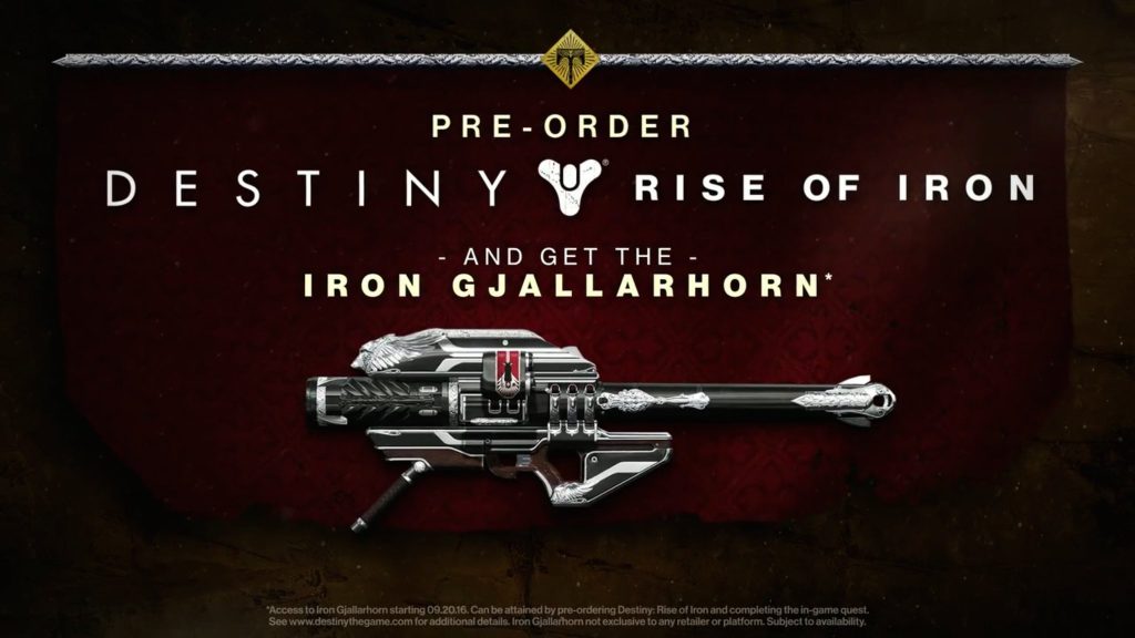 Destiny rise of iron