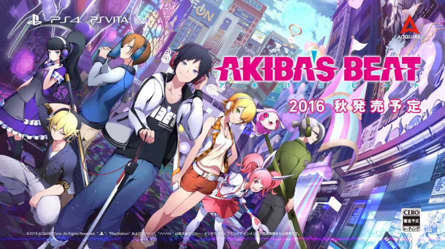 Des images et un premier trailer pour Akiba’s Beat