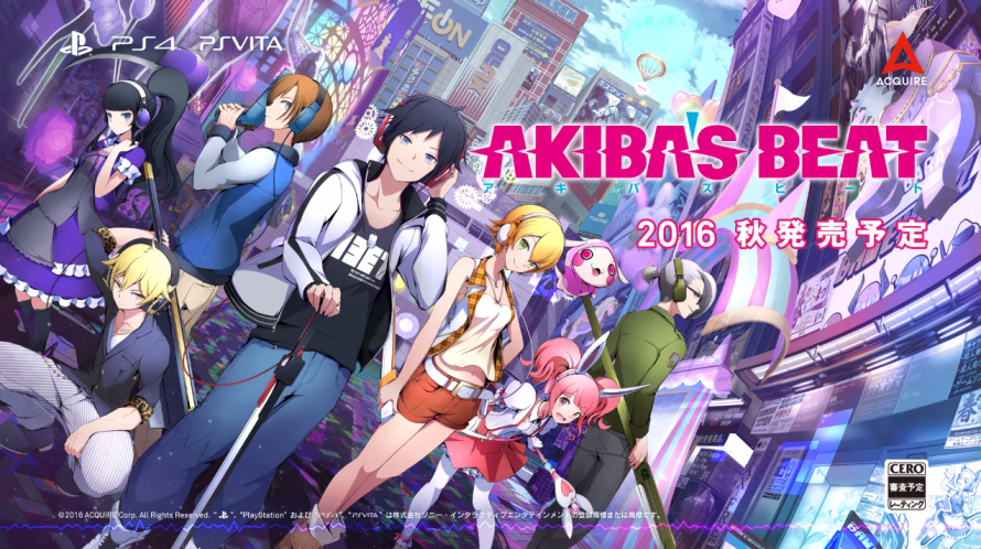 Akiba’s Beat annoncé au printemps 2017 en Europe