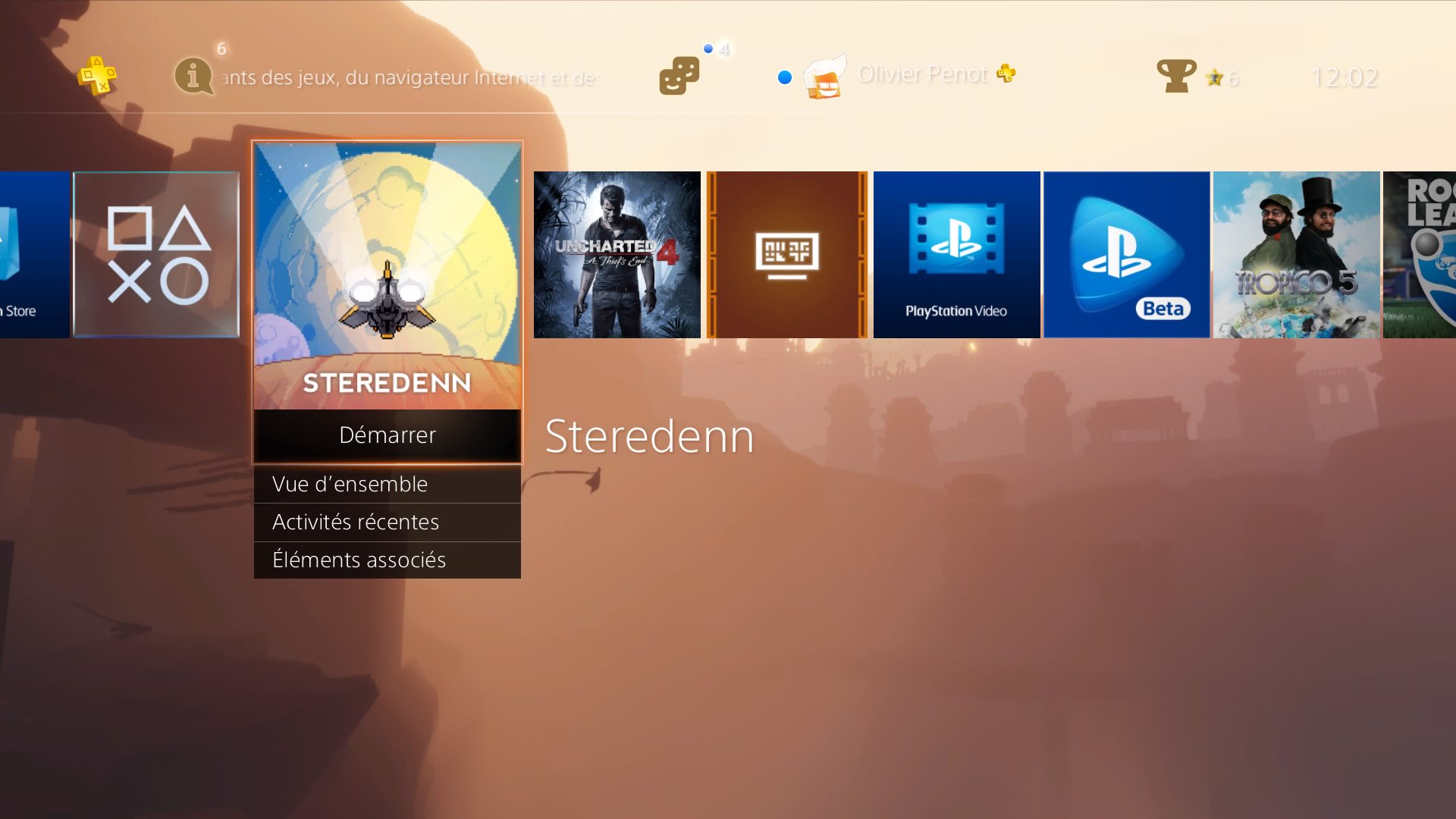Steredenn PS4