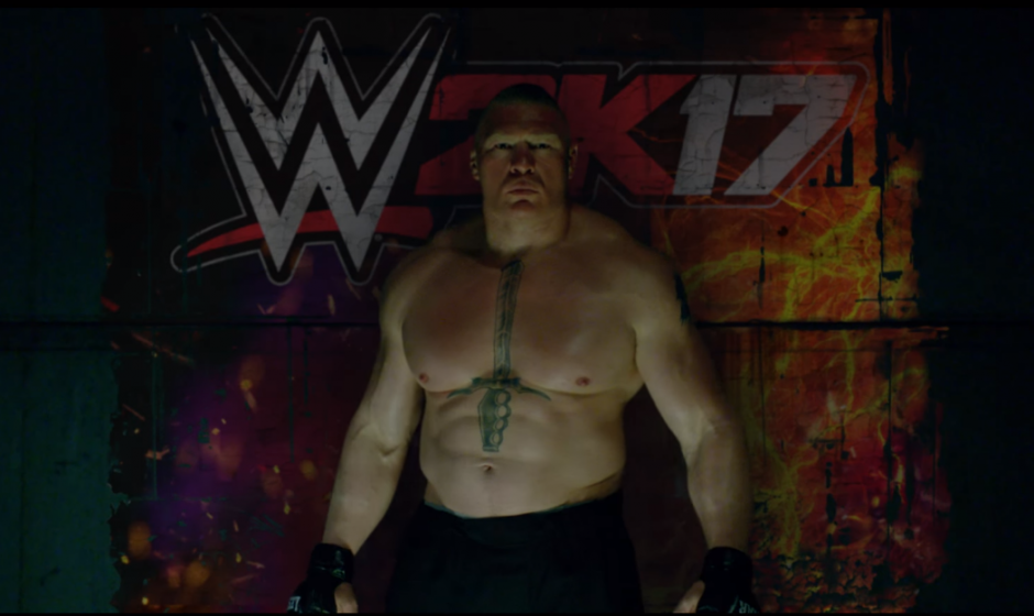 WWE 2K17 : Brock Lesnar nous invite à Suplex City en vidéo