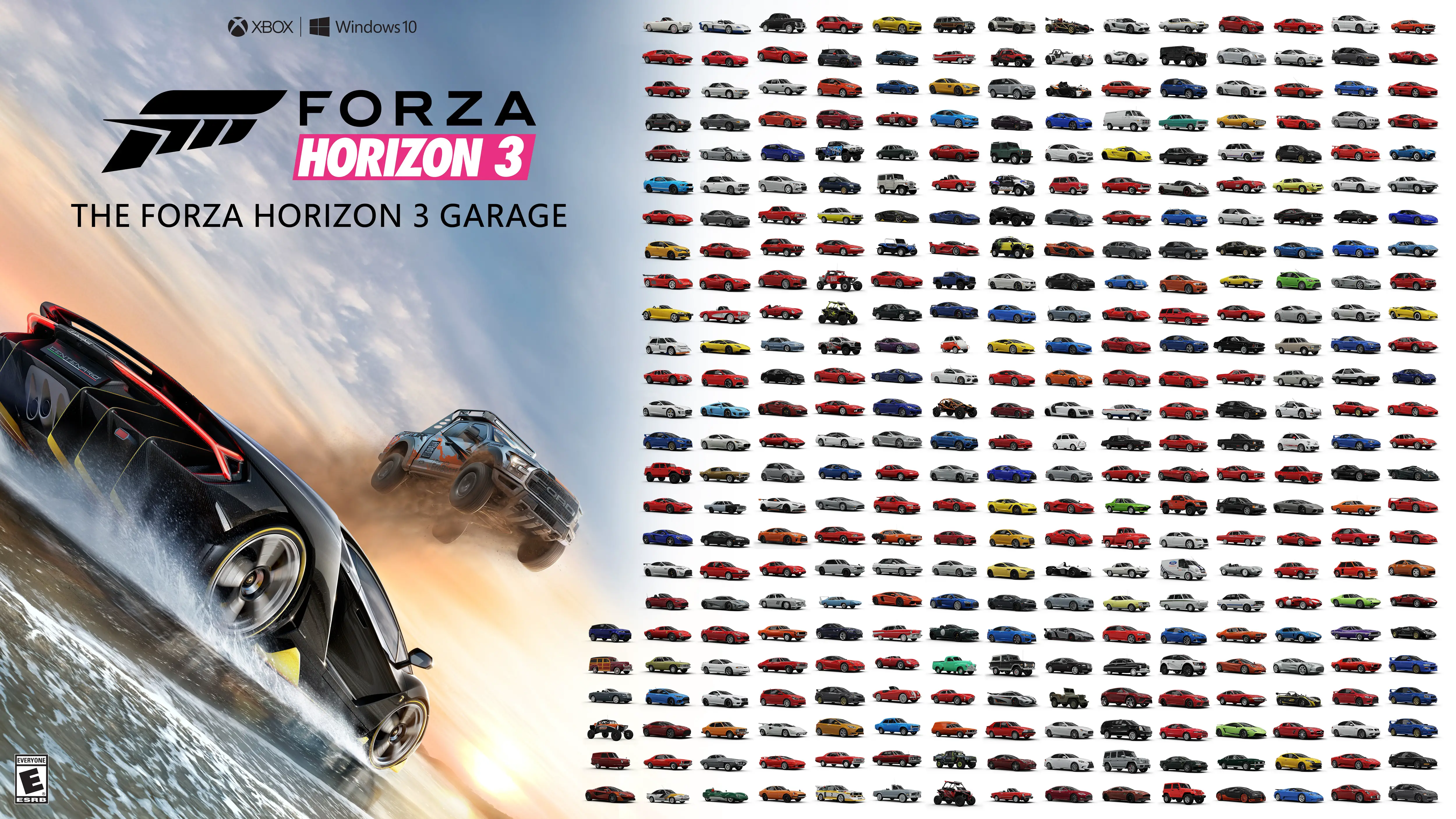 Forza Horizon 3 car poster