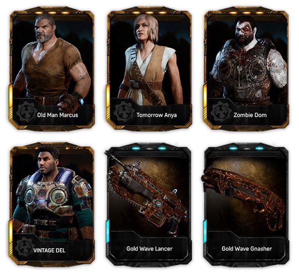 Gears of War 4 pre-order bonuses