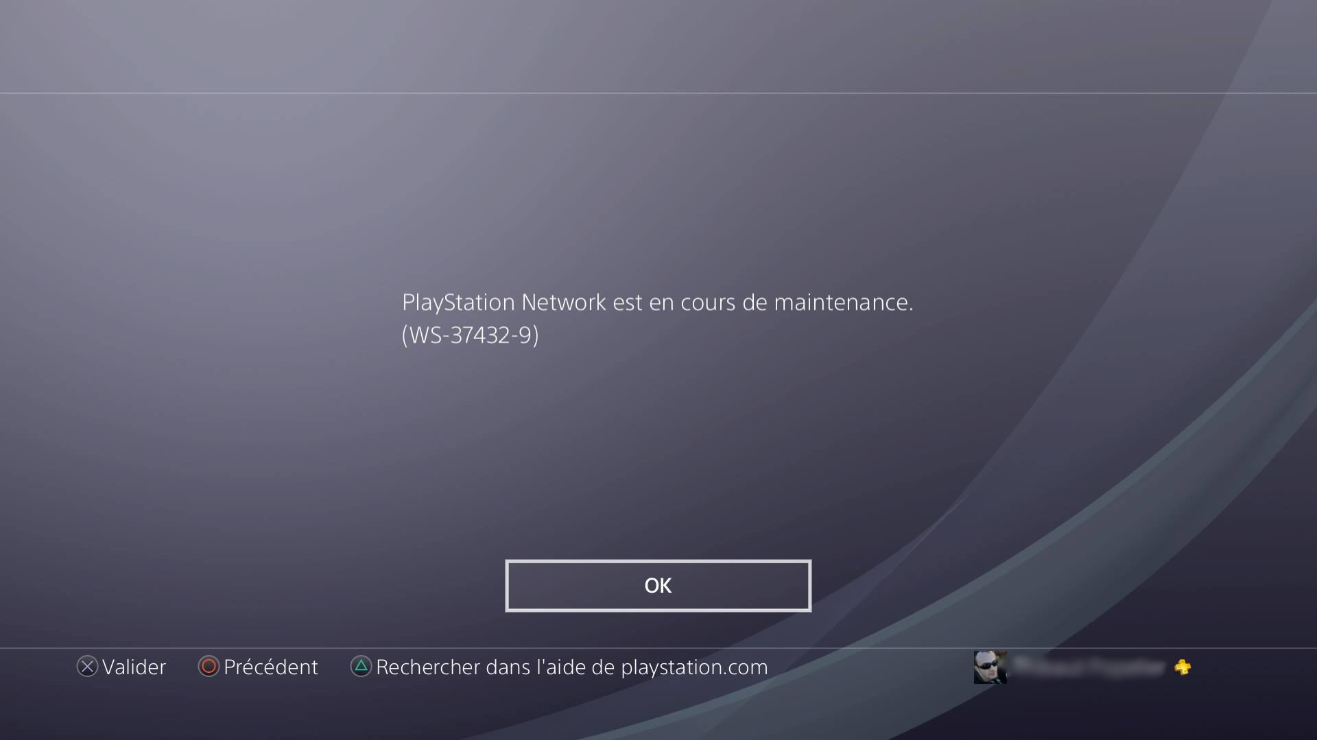 Une maintenance et des problèmes de connexion au PSN JVFrance
