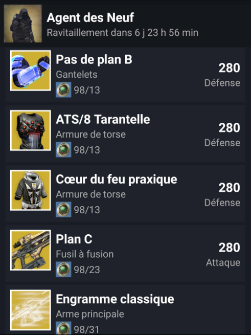 xur destiny