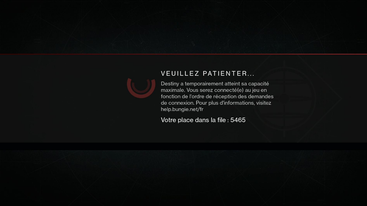 destiny rise of iron liste attente