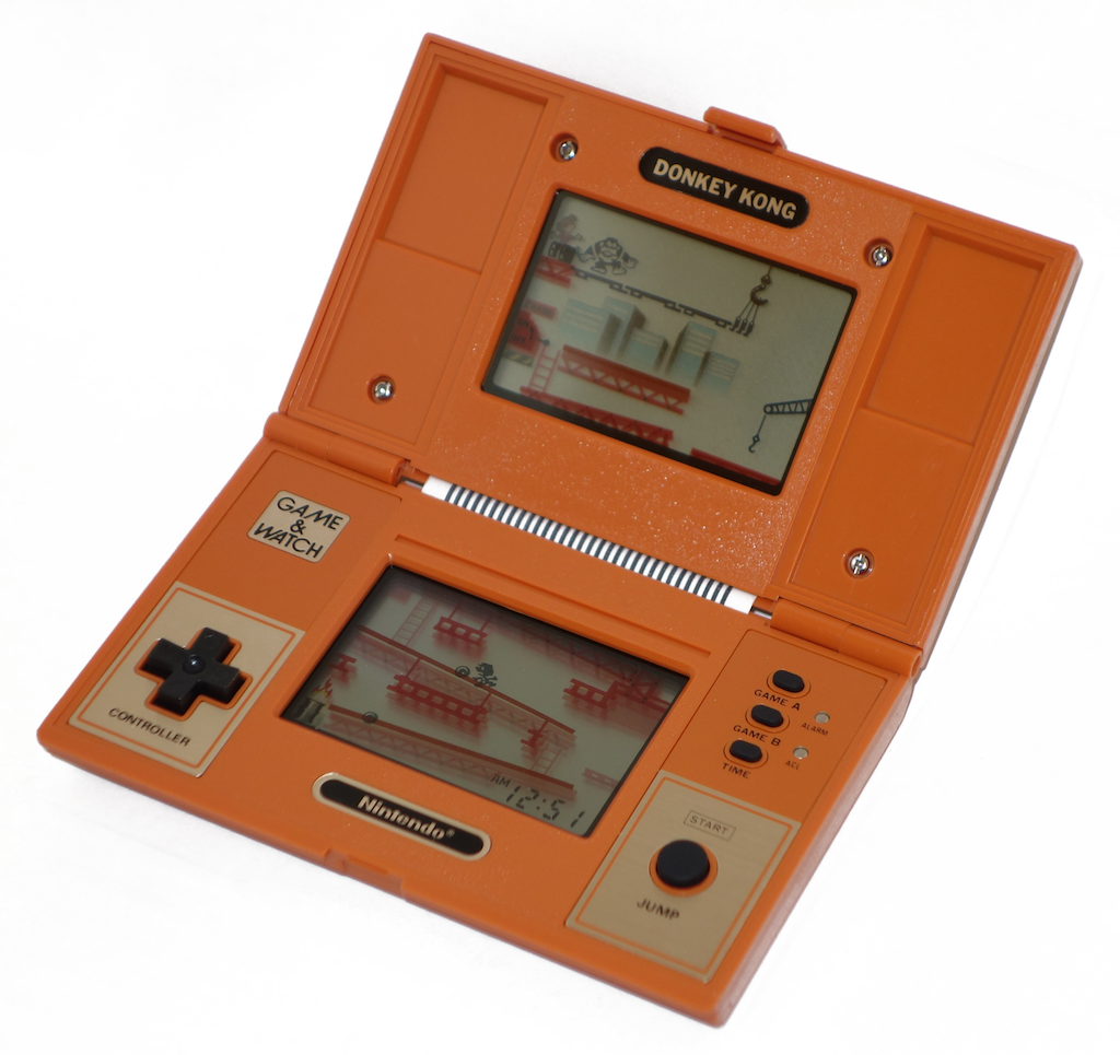 nintendo donkey kong game and watch