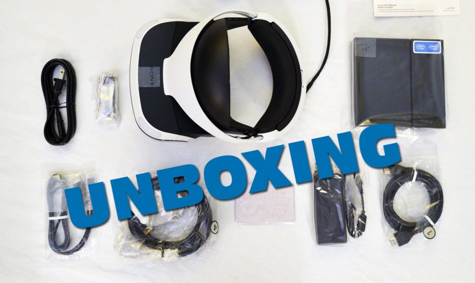 Le PlayStation VR est sorti, l'unboxing vidéo du casque de Sony