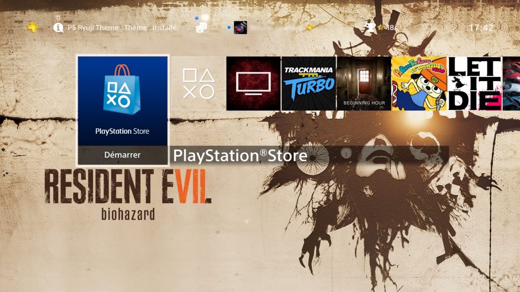 Resident Evil 7 PS4 Theme é