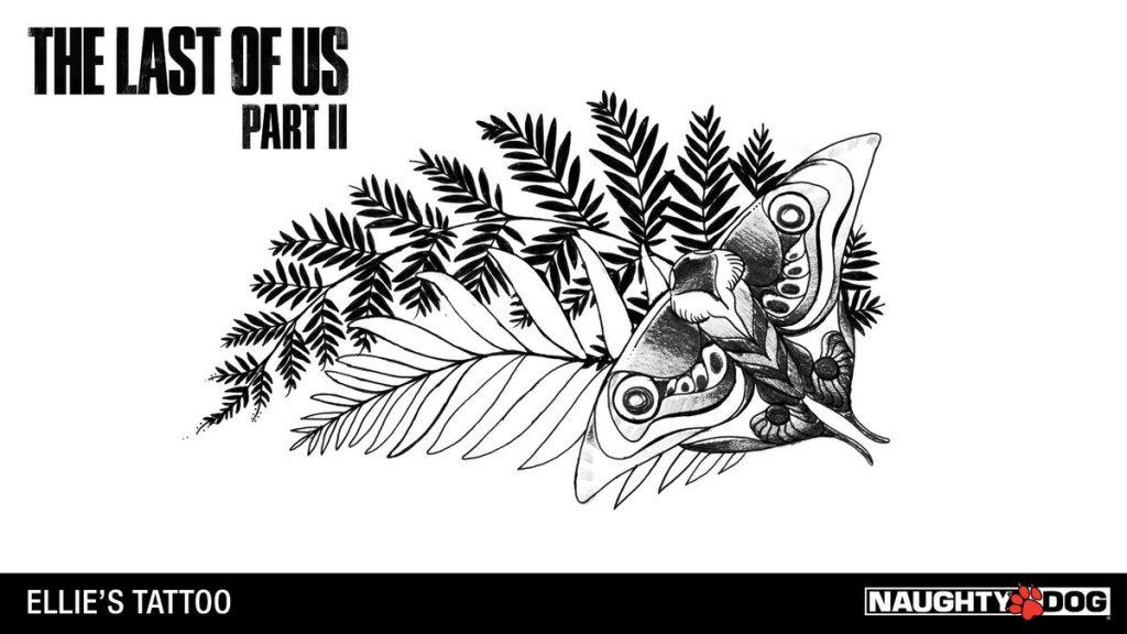 Tatouage Ellie The Last Of Us 2 Signification Naughty Dog dévoile deux artworks pour The Last of Us Part II - JVFrance