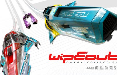 Du gameplay sur PS4 Pro pour WipEout Omega Collection