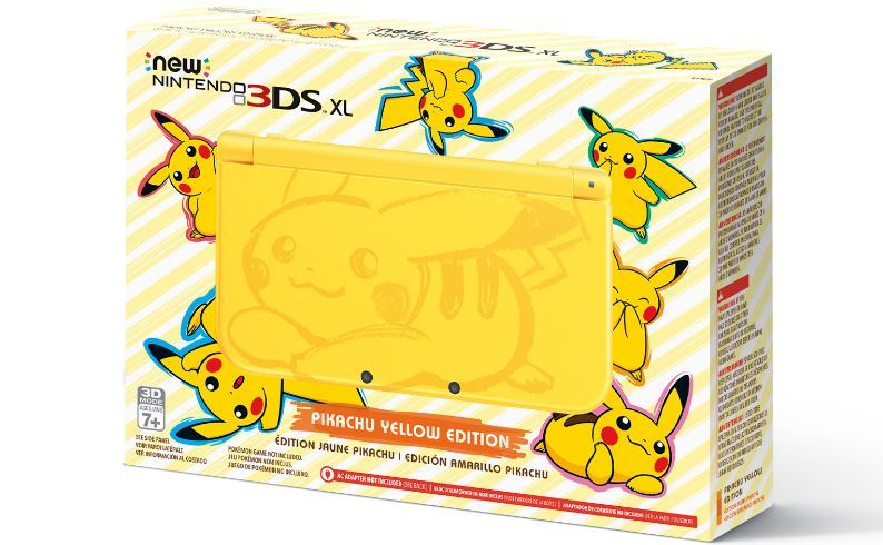 Une 3DS collector aux couleurs de Pikachu