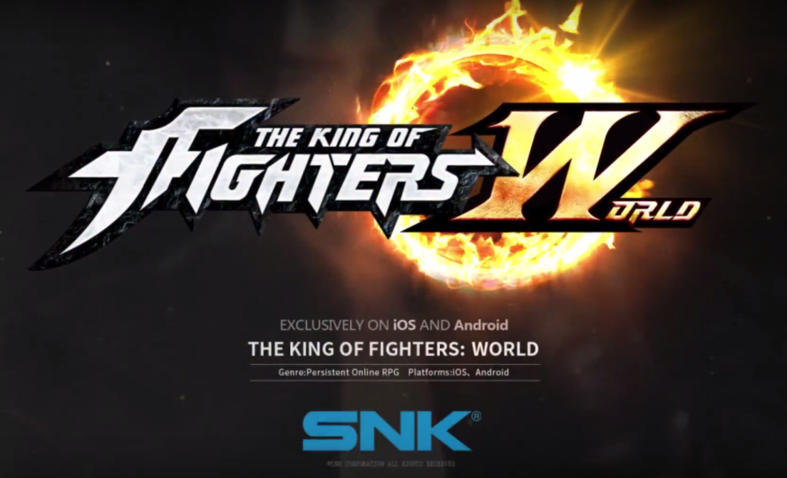 king of fighters world logo