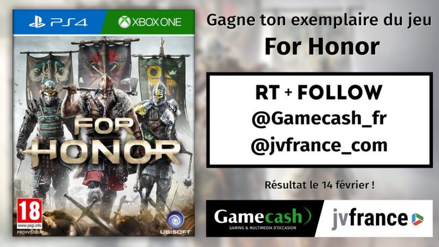 [Concours] For Honor à gagner sur PlayStation 4 ou Xbox One !