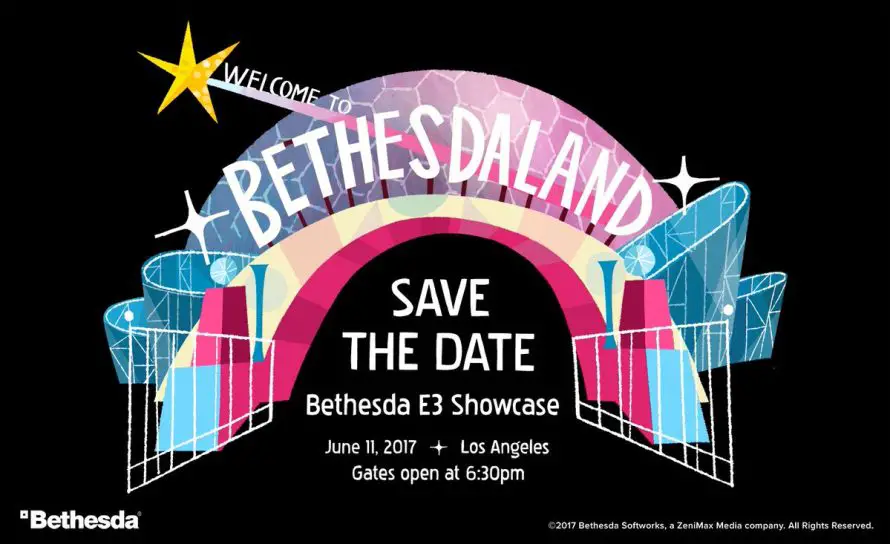 Bethesda date sa conférence de l’E3 2017