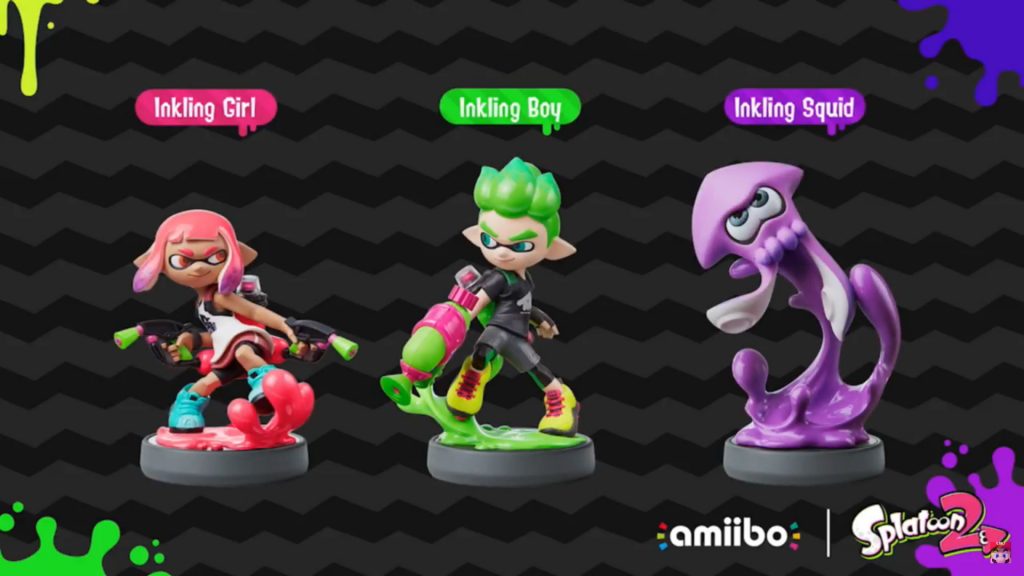 amiibos splatoon 2