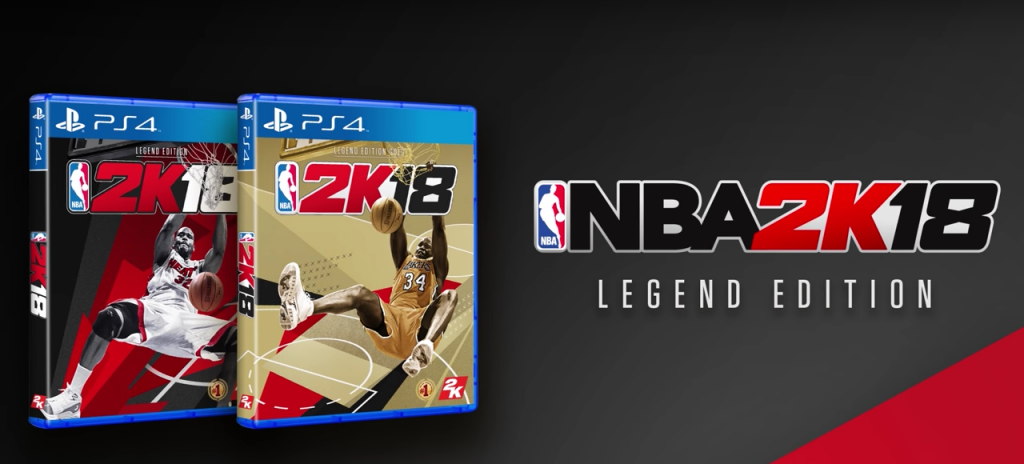NBA 2K18 Legend Edition cover PS4