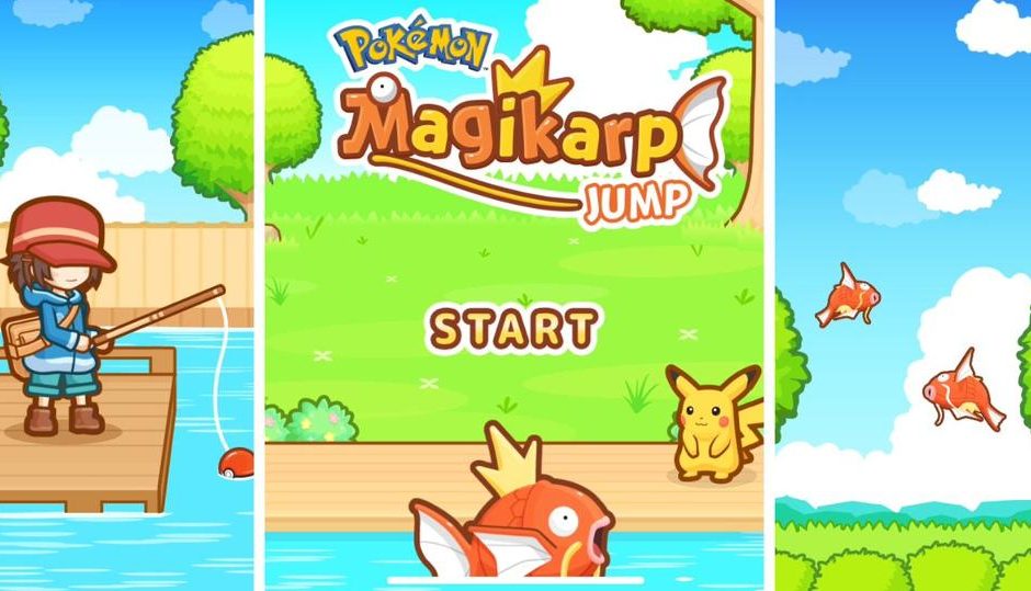 Magicarpe Jump, le jeu le plus fou de l'année, est disponible sur Android et iOS