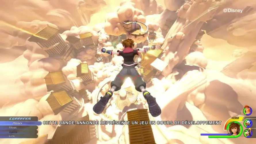 Kingdom Hearts III : Plusieurs extraits de gameplay dans une sublime nouvelle bande-annonce