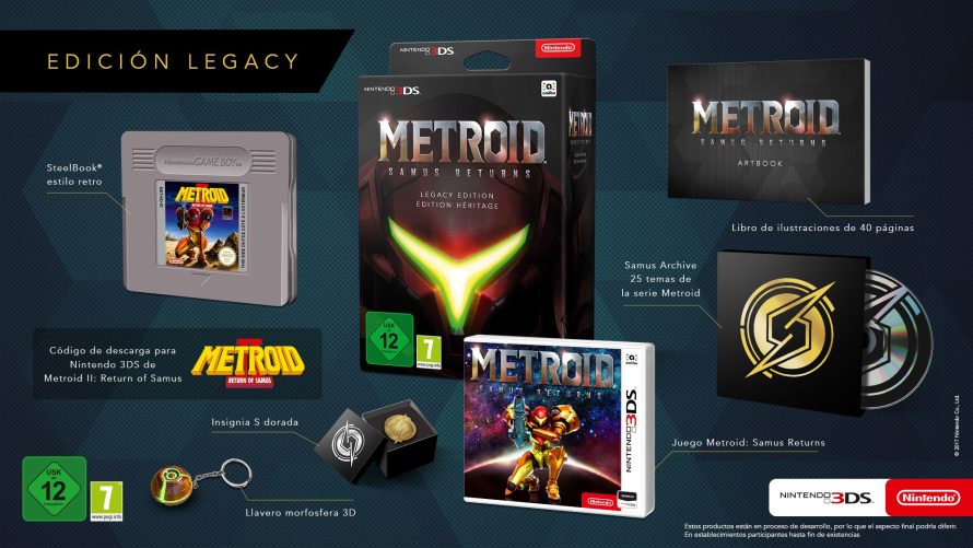 Résultat de recherche d'images pour "Metroid Samus Returns – Edition Héritage"