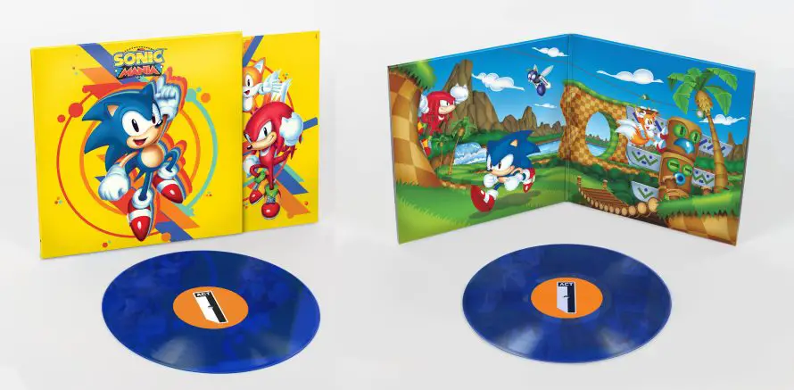 Sonic Mania : SEGA dévoile des détails sur l’album vinyle