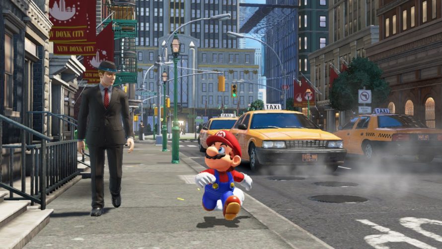 Une petite modification pour la jaquette de Super Mario Odyssey