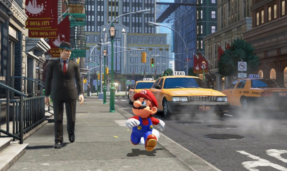 Super Mario Odyssey sort en ville et dans le désert
