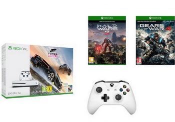 Bon Plan | Console Xbox One S + Forza Horizon 3 + Halo Wars 2 + Gears of War 4 + 2ème manette à 250€