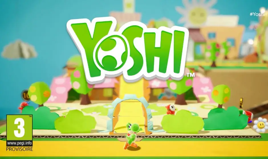 Une longue séquence de gameplay pour Yoshi sur Switch