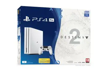 Une PS4 Pro Blanc Glacier édition limitée en bundle avec Destiny 2