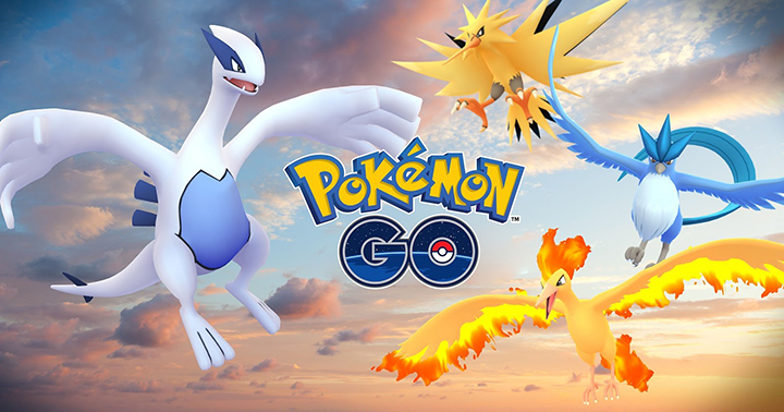 Les Pokemon légendaires sont arrivés dans Pokemon GO