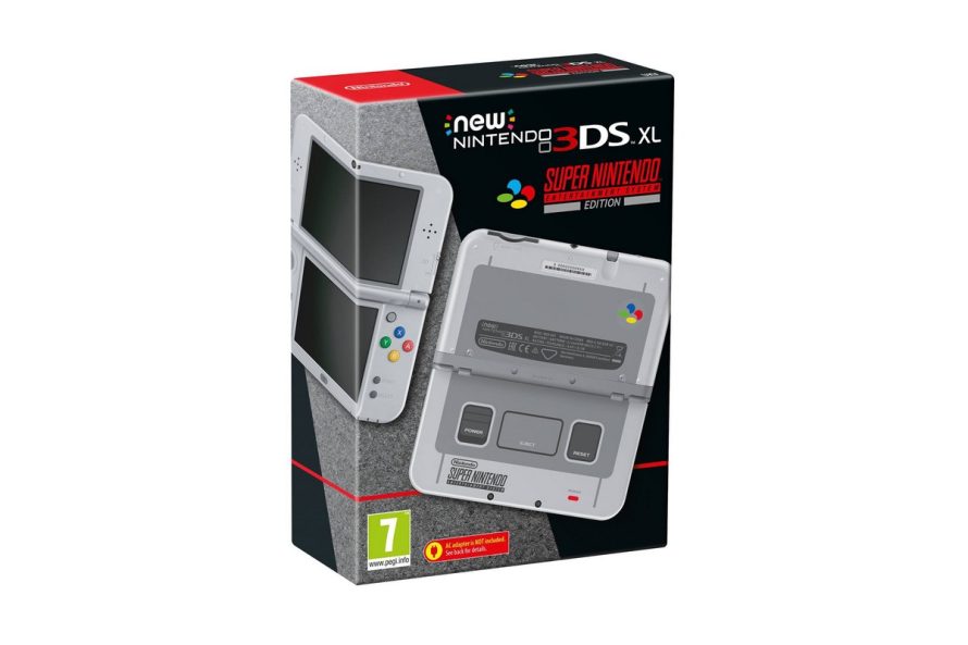 La New 3DS XL édition SNES va sortir en Europe