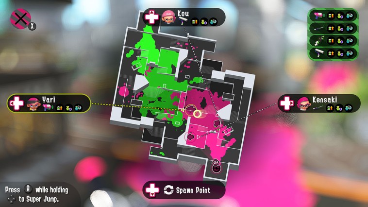 Splatoon 2 map