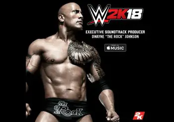 La playlist de WWE 2K18 sera produite par "The Rock"